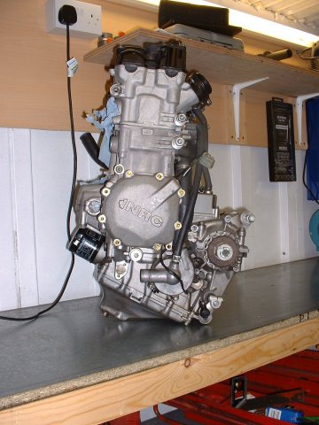 Engine, left side